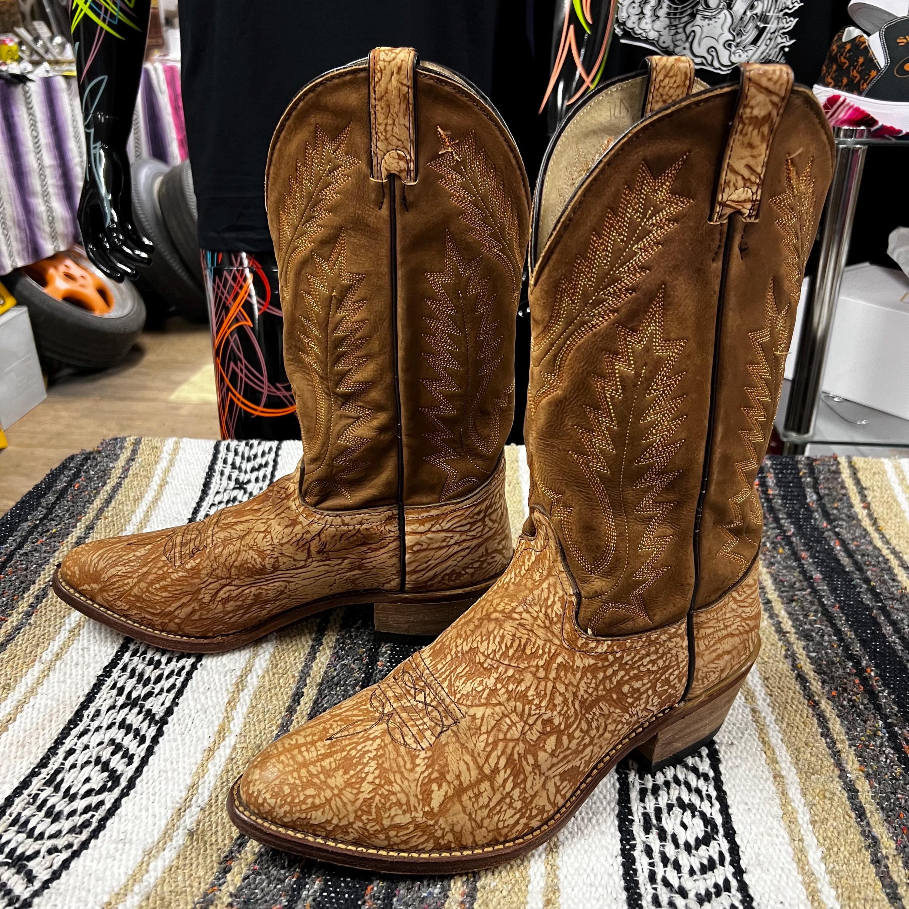 Cowboystiefel Bikerstiefel Herren Biker Boots Herren Boots Braun