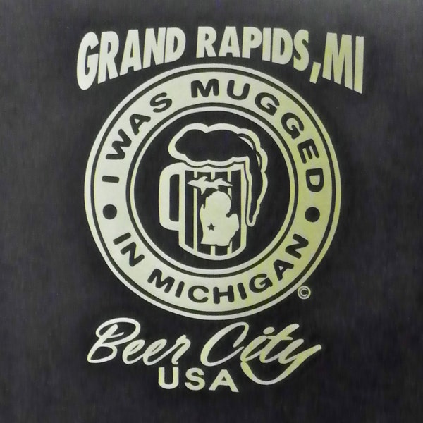 Awesome Beer City  T-Shirt for Grand Rapids Michigan Original Design