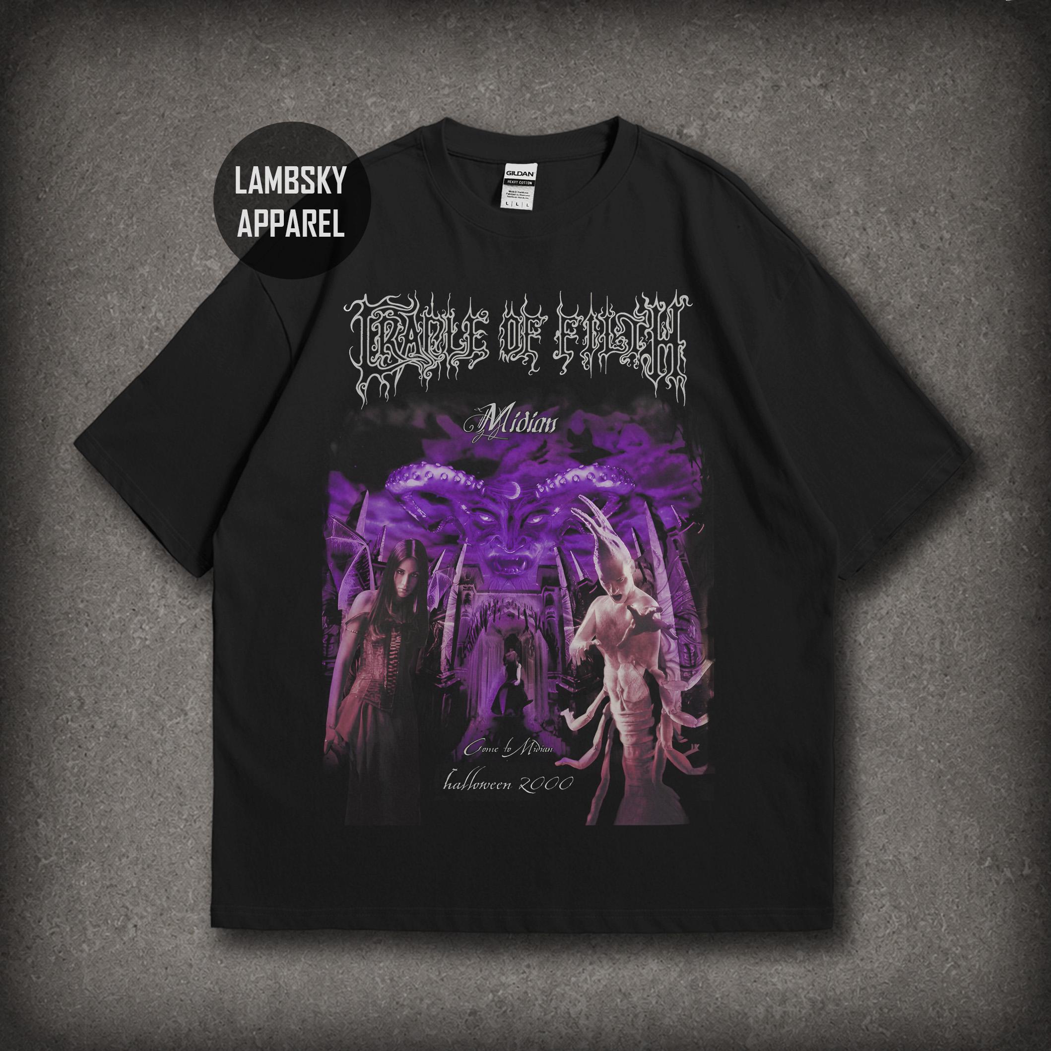 Tshirt Cradle of Filth Vintage - Etsy