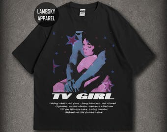 Limited Tv Girl Graphic Tee, Retro Indie Pop Shirt, Vintage Alternative Music T-Shirt Gift