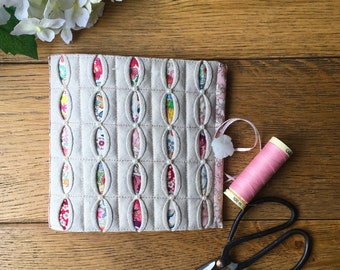 Liberty Chain Patchwork Needle Case Sewing Pattern | Intermediate PDF
