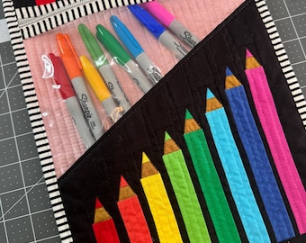 Pencil Box Pouch Sewing Pattern | Zipper Case PDF, Fabric Storage Pouch, BeginnerProject, Instant Download