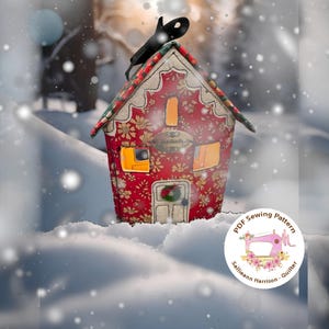 Christmas Tea Light Holder PDF Sewing Pattern