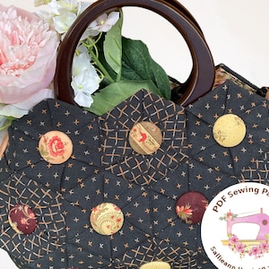 The Japanese Style Handbag PDF Download Sewing Pattern