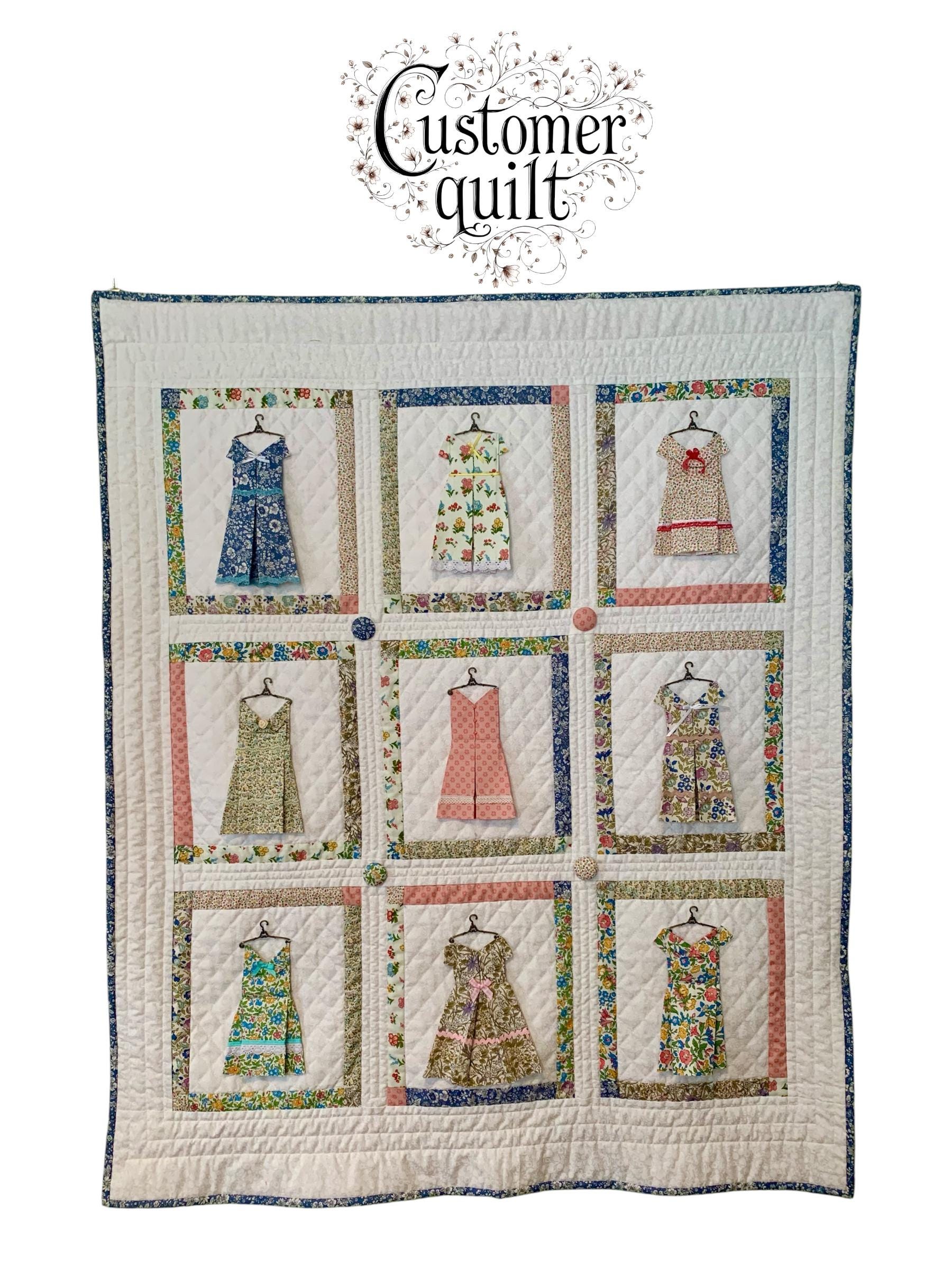 Liberty Dresses Quilt PDF Sewing Pattern - Etsy Liberty Dresses Quilt PDF Sewing Pattern - Etsy