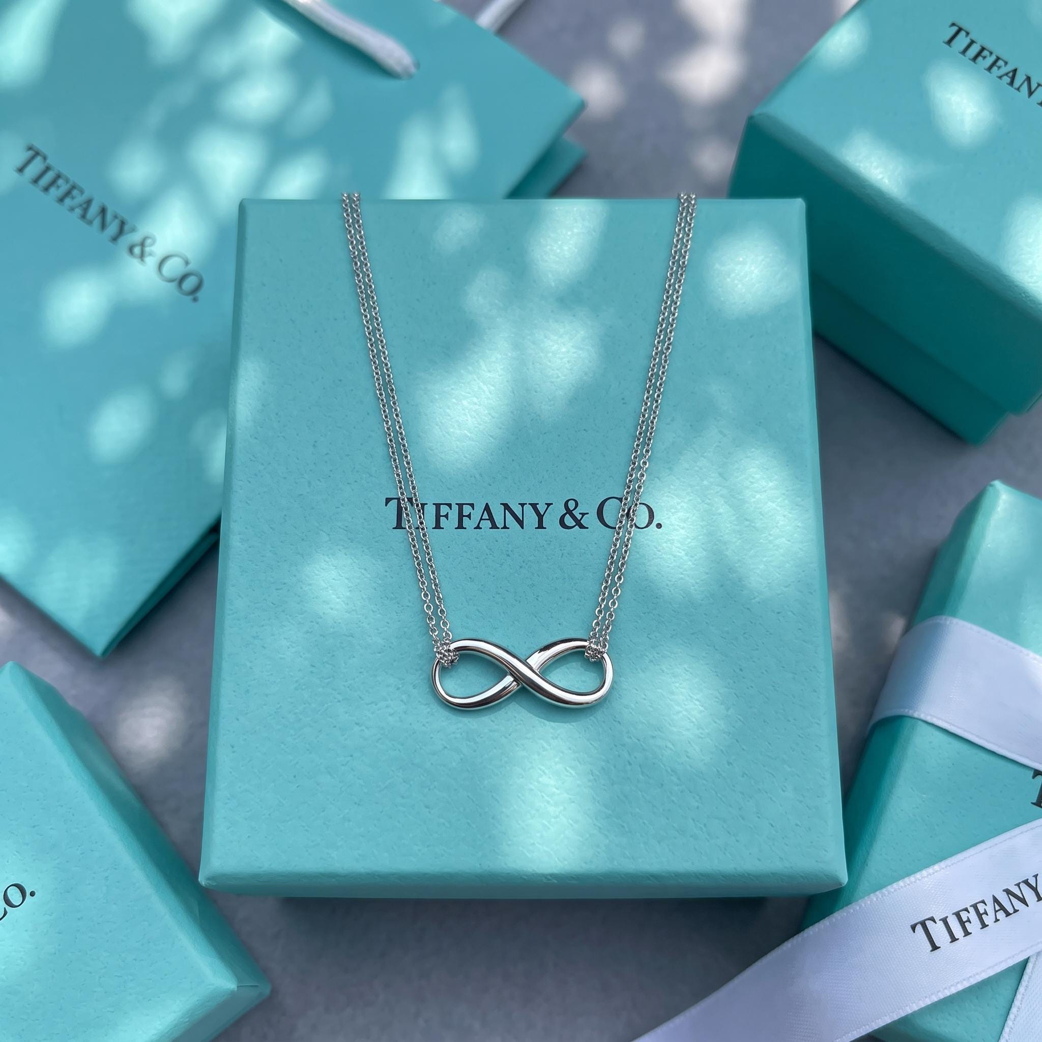 Tiffanys infinity necklace - Etsy 日本