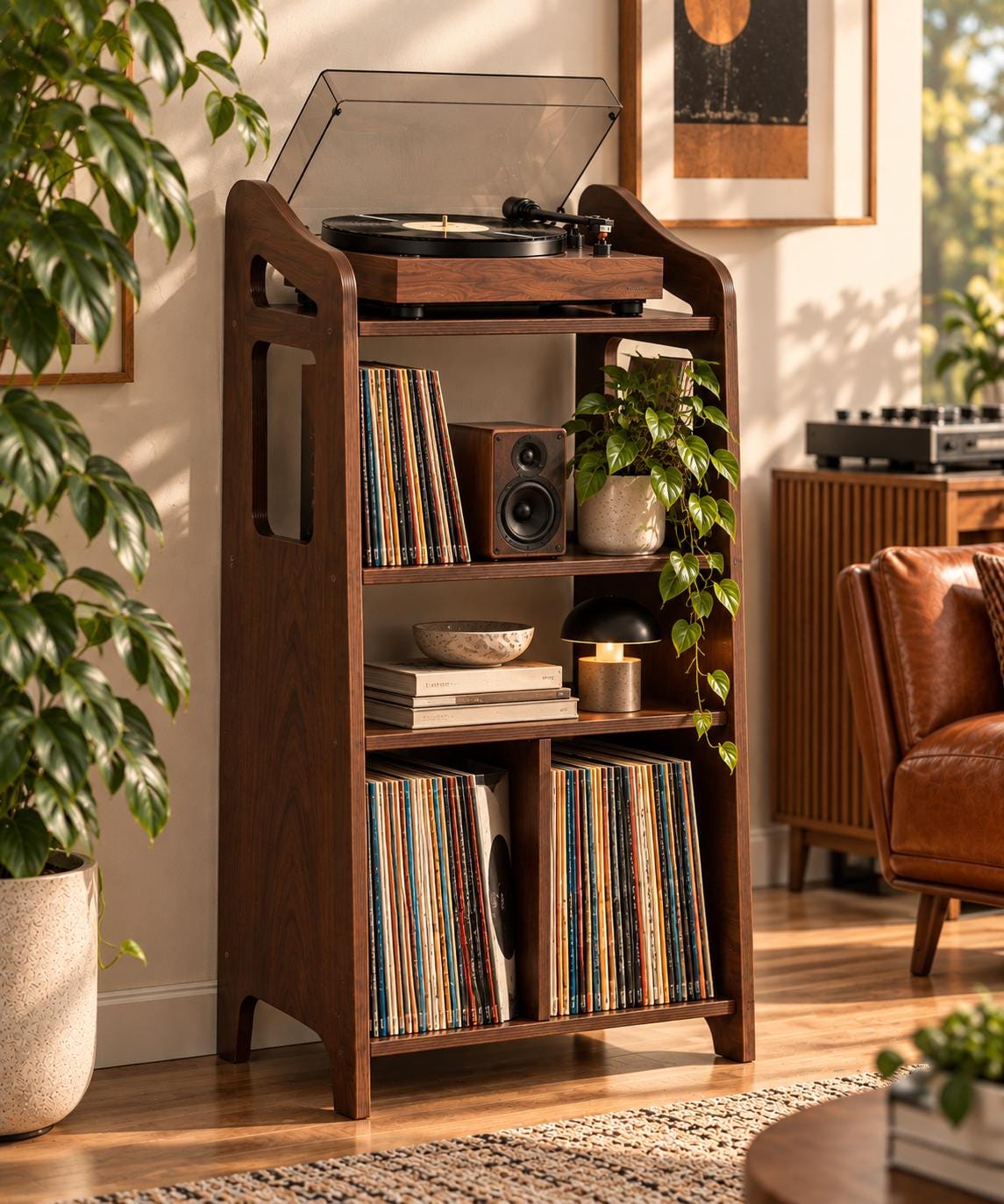 Vintage record rack - Etsy 日本