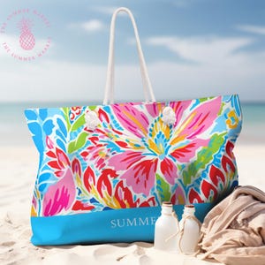 Lilly Pulitzer Tote Bag - Etsy display picture 1