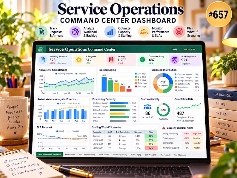 Property Management File Labels Service Operations Queue Management Excel Template | Backlog Tracker ...