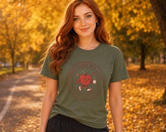 Apple Cider Run Club Quarter Zip, Women s Fall Running Pullover, Autumn Runner Gift