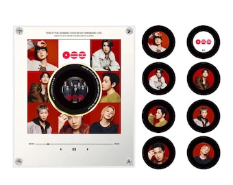 La boîte à musique Rolling Vinyl™ NFC Fridge Magnet à disque rotatif BTS ARIRANG