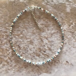 South Beach Beaded Choker,dainty Choker, Trendy Jewelry, Beach Vibe ...