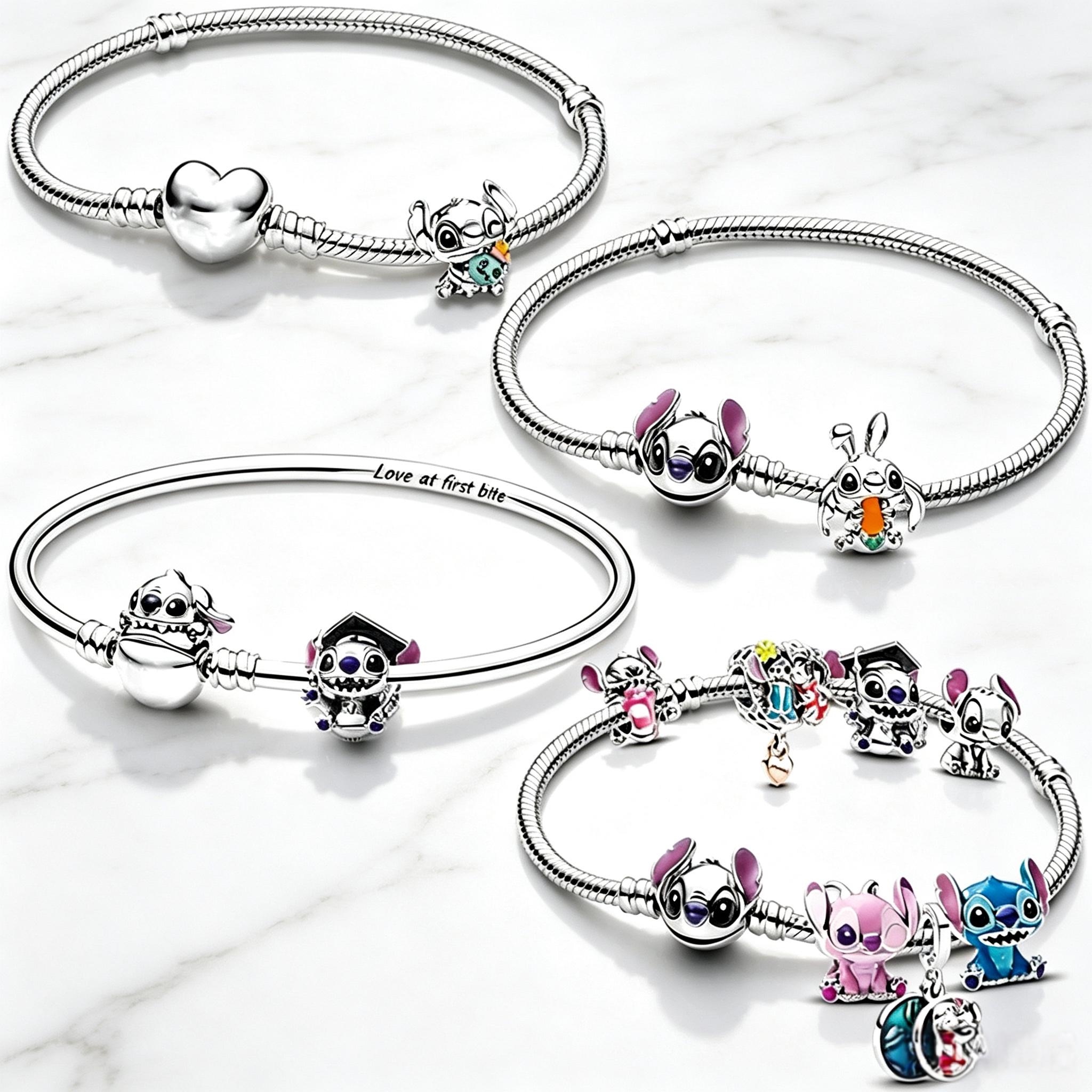 Pandora lilo stitch bracelet - Etsy 日本
