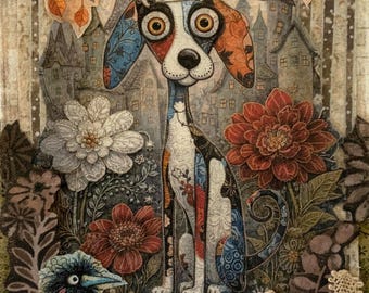 Clarke,slow stitch,fabric,collage,applique,embroidery,junk journal,book,patch,kit