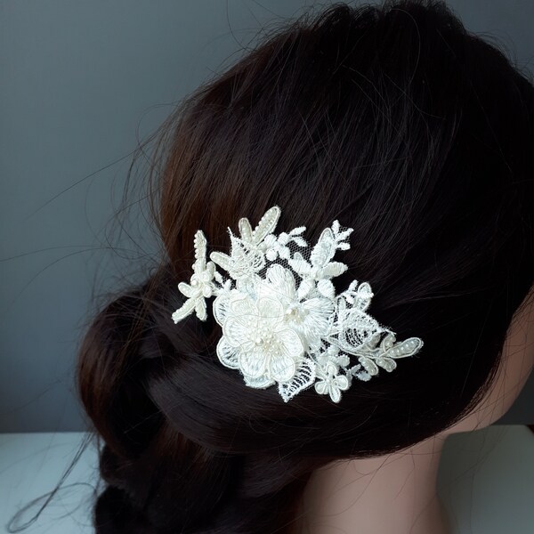 Beaded Hair Piece Etsy