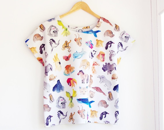 Endangered Tee in Organic Cotton Jersey.