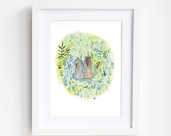 SALE! New Friends Art Print