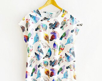 Chonky Pigeons and Doves Tee.