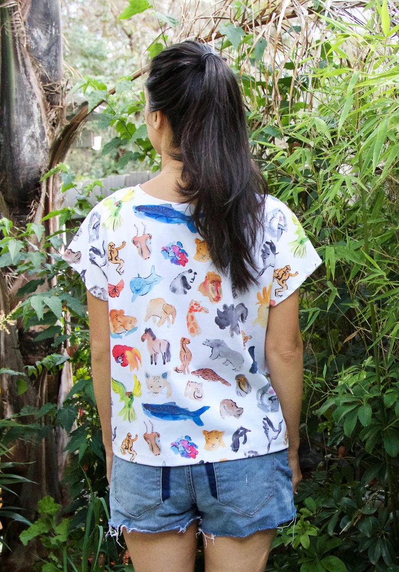 SALE Endangered Tee, Animal T Shirt, Animal Lover T Shirt, Vegan T Shirt, Vegetarian T Shirt, Nature Lover t Shirt image 5