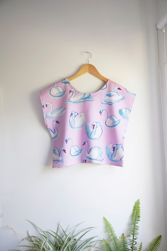 Swan Around Top or Singlet Top.