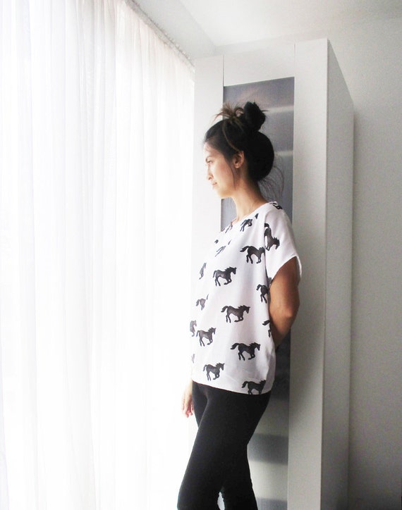 Wild Horses Top in Jersey