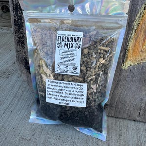 Holundersirup-Mischung