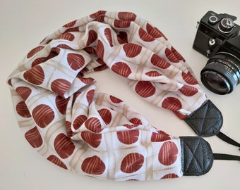 Moonlight Scarf Camera Strap: Fabric Camera Accessory
