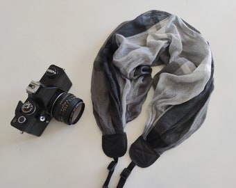 Camera Strap Scarf Fabric Camera Strap Scarf Camera Strap DSRL Camera Strap Photography Prop Canon Camera Accessories Nikon Camera Strap