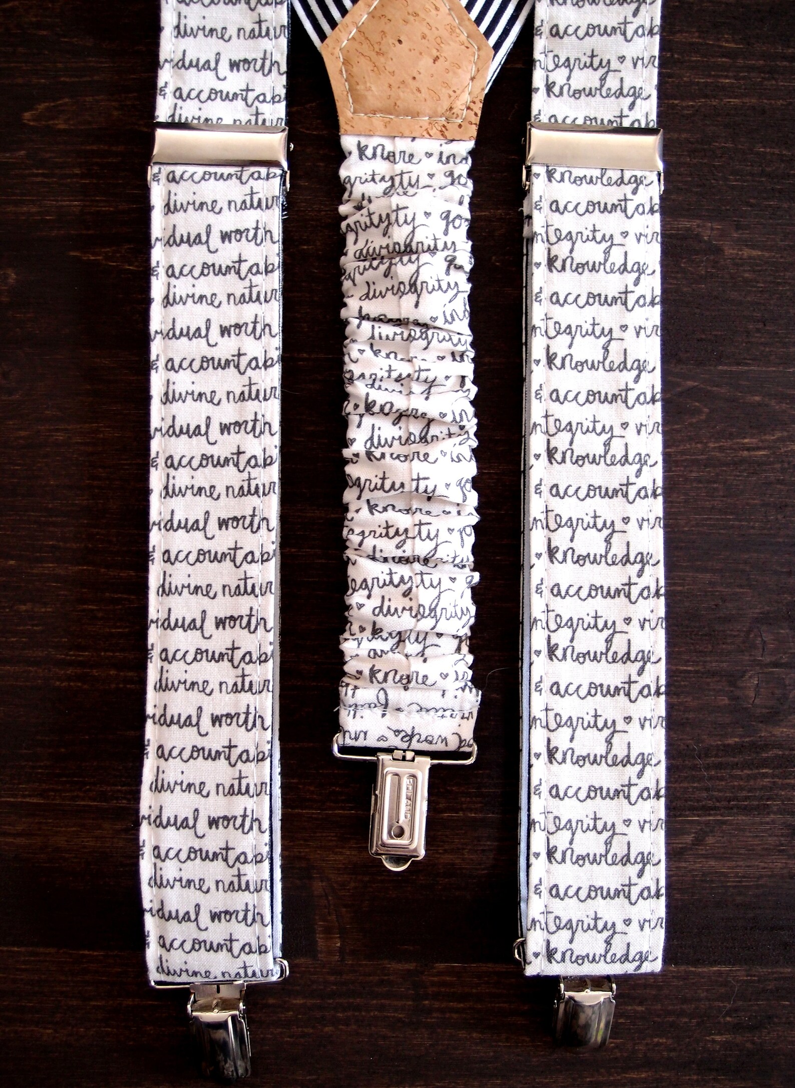 Unique Suspenders for Women With Written Words Empowerment Etsy