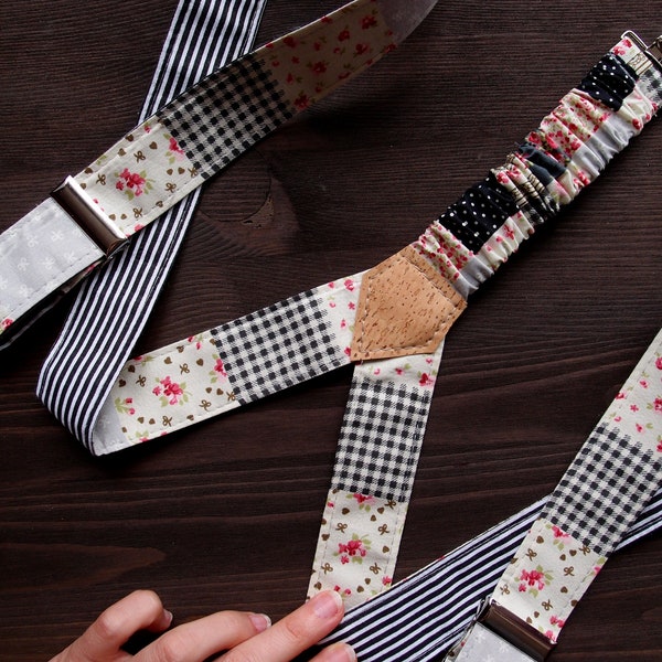 Girl Suspenders Etsy
