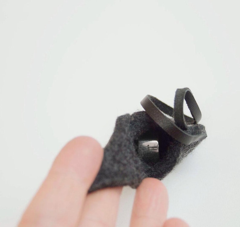 Spike Sterling Silver Ring, Gothic Punk Jewelry, Limited Edition image 9
