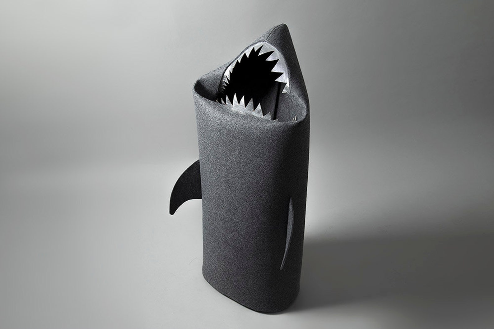 SHARK Felt laundry basket for bathroom or children's room Etsy