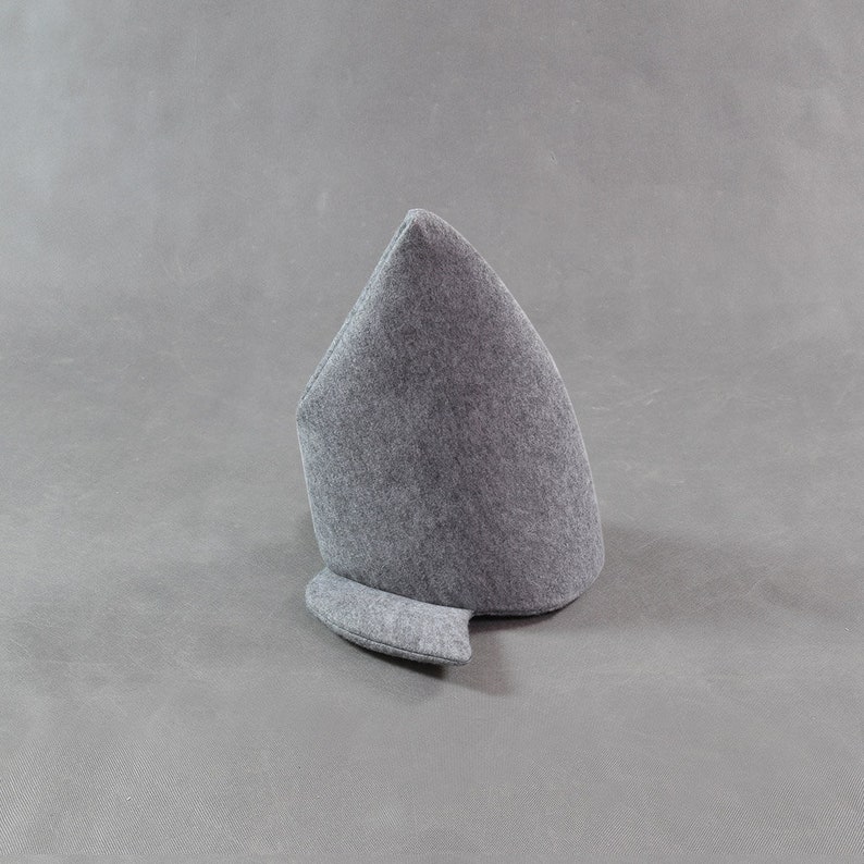 Toy storage SEAL, Felt animal, toy basket, Kids storage bin, Toy basket, Toy bin, kids gift, animal decor, Gray, room decor, mimalist design image 5