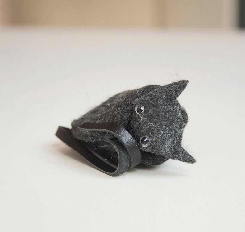 Spike Sterling Silver Ring, Gothic Punk Jewelry, Limited Edition image 6