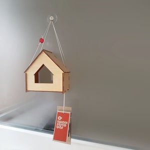 Window Bird Feeder, DIY Bird Feeder, Bird Wood House, Kids DIY, Hanging Bird Feeder, Wood Bird feeder, Bird house, Bird watching, Birding, image 10