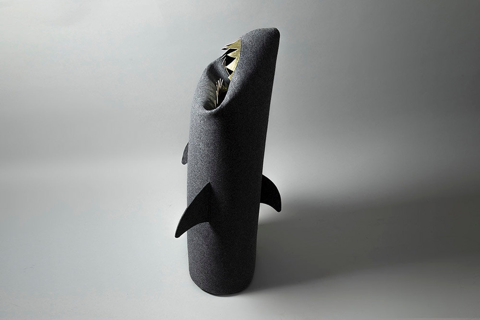 SHARK Felt laundry basket for bathroom or children's room Etsy