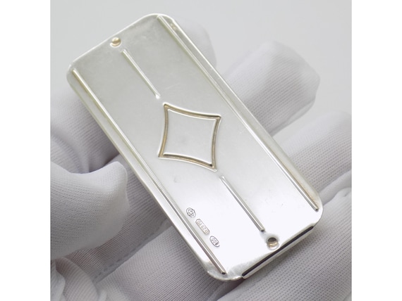 Rectangular Pill Box in Solid 800 Silver, Greggio Padua, Italy. Vintage Pocket-Sized Box, 1970s-1980s, 25g