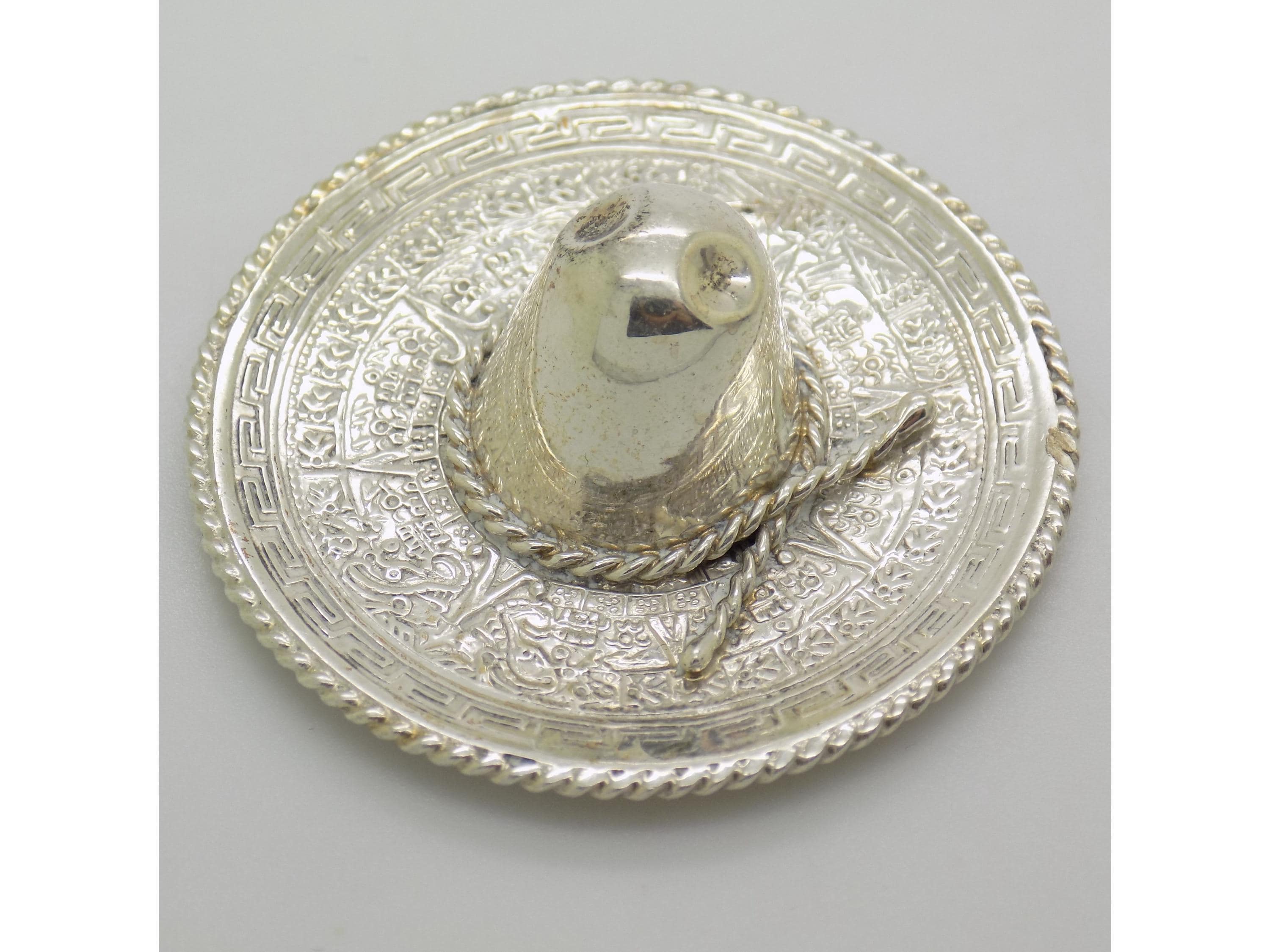 Sombrero Mexican Hat Silver - Etsy