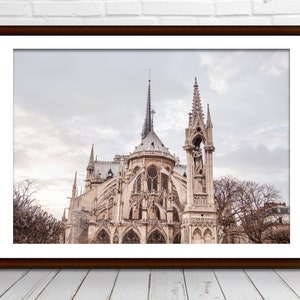 Paris Fotografie Druck Notre Dame Kathedrale Paris Frankreich kultige Digital druckbare Fine Art Reise Fotografie Französisch Home Wall Decor Bild