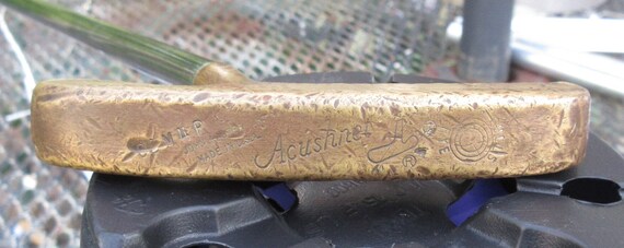 Vintage Acushnet Bulls eye Putter LB M 4 5 John Reuter JR. Made in the U.S.A