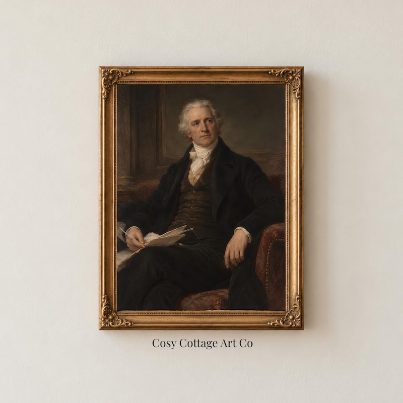 18th Century Portrait - Etsy UK