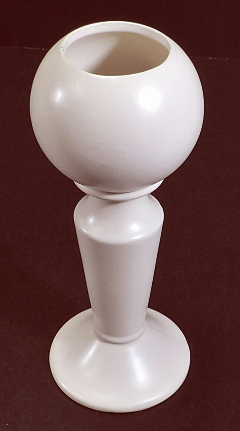 Vintage Unique Form Mid Century Modern Eames Era Art Pottery Vase