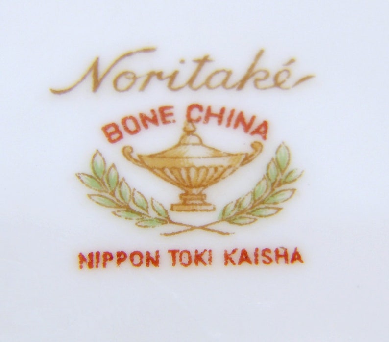 Very Rare Noritake Powder Jar Compact Lidded Dish Floral Etsy