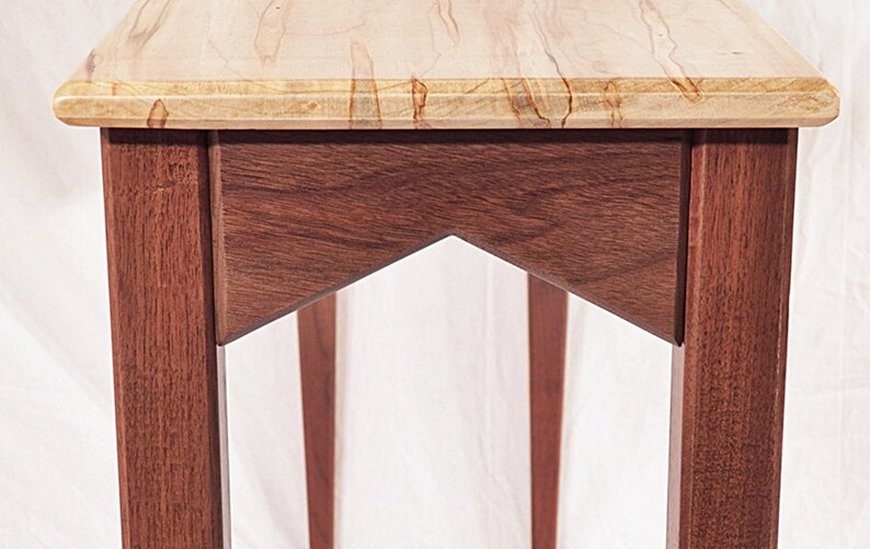 Hall Console Sofa Table Ambrosia Maple Walnut Hand Made in USA Etsy