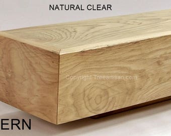 Hickory Fireplace Mantel Mantle Floating Shelf Rustic or - Etsy