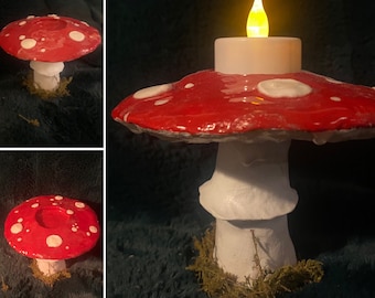 Mushroom Tea light.