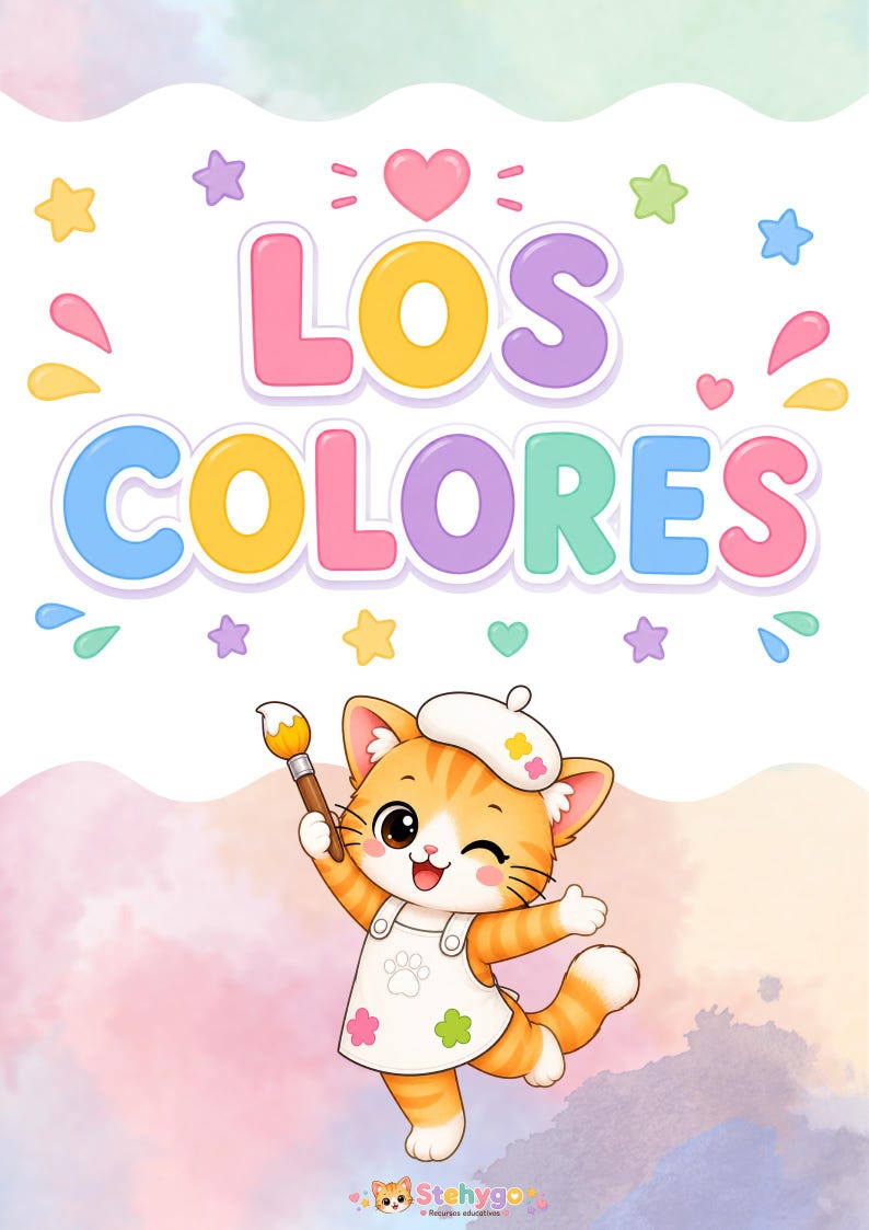 Colors Pack for Kids | 30 Printable Educational Posters | 15 in Color ...