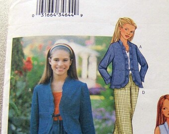 Butterick 3416 uncut size 7 - 16 girls pattern