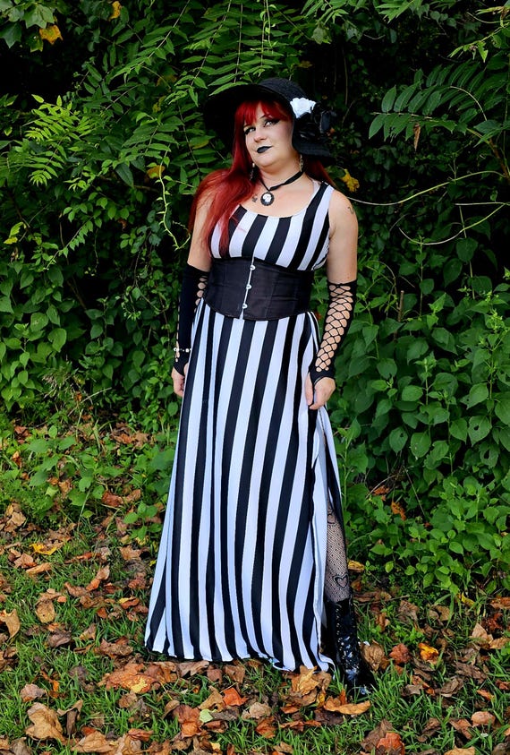 Nightmare in Stripes Dress