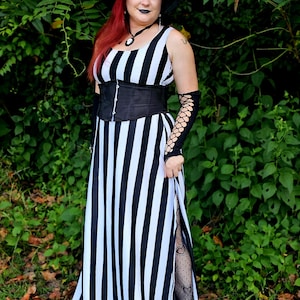 beetlejuice maxi dress Beetlejuice Beetlejuice Delores Lace-Up Dress